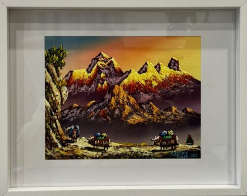 B Golden Himalayan Dawn